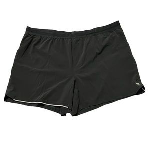 VRST Men’s Enthusiast 7” Inseam Run Short Pure Black XL NWT